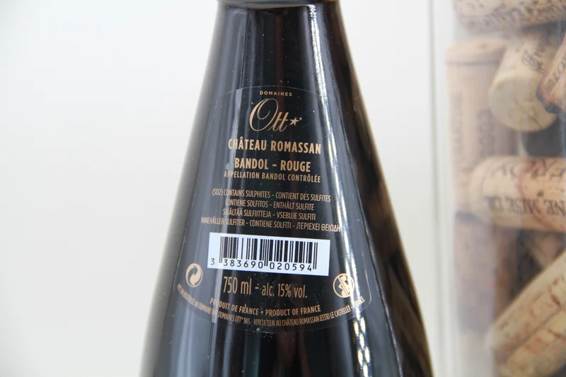 Chateau Romassan - Bandol Domaines Ott caisse collector 2017. 6x75cl