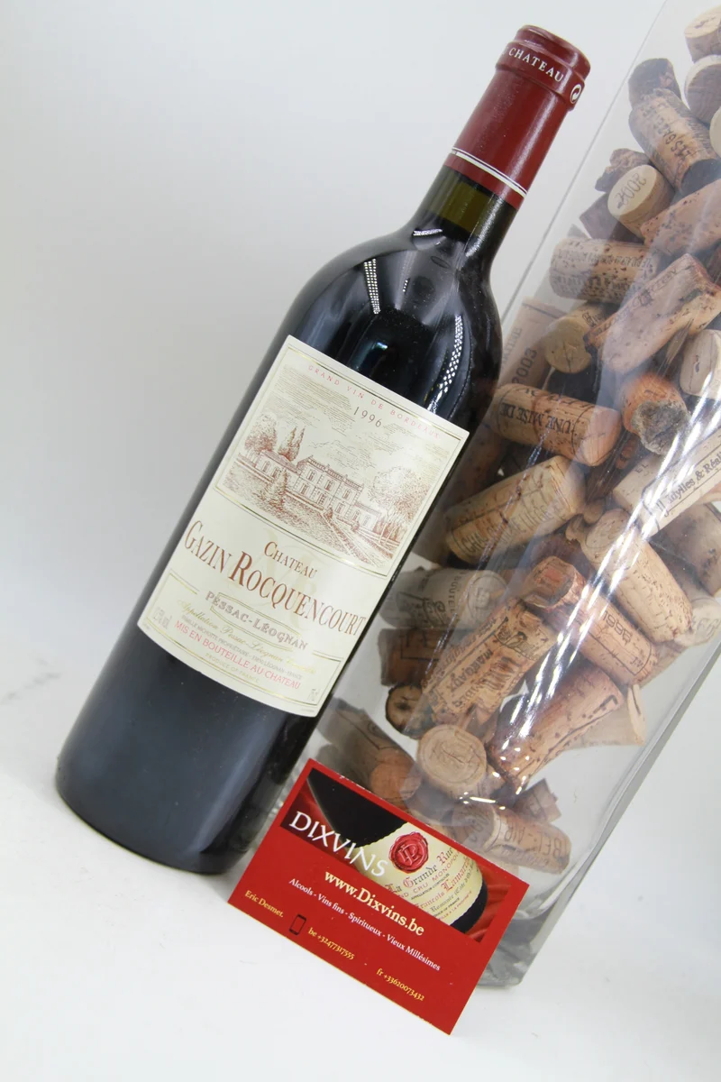 Chateau Gazin Rocquencourt ** 1996 ** Pessac Léognan