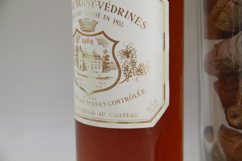 Chateau Doisy Védrines **1989** Grand Cru Classé Sauternes