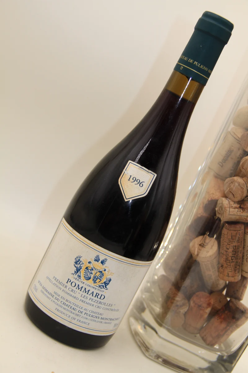 - Pommard 1er Cru " Les Pezerolles " ** 1996 ** Chateau De Puligny Montrachet