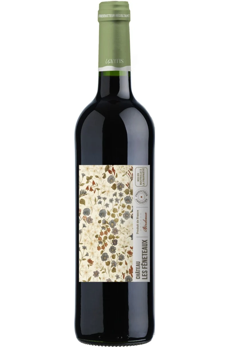 (UNIV) Chateau Les Feneteaux AOP bordeaux rouge