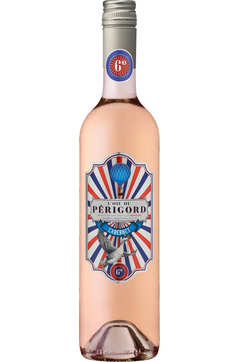 (VDS) L'Oie du Perigord low 6°Alc IGP perigord rosé