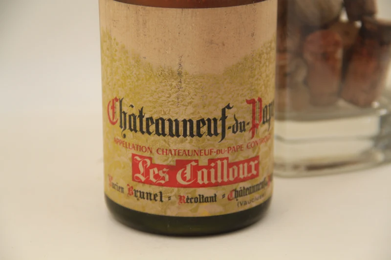 Chateauneuf du Pape " Les Cailloux " **1964 ** Brunel