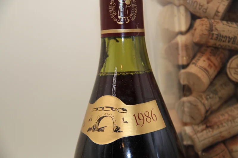 - Vacqueyras ** 1986 ** Domaine Le Pont du Rieu