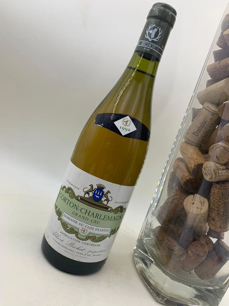 -Corton Charlemagne Grand Cru ** 1992 ** Domaine Du Clos Frantin