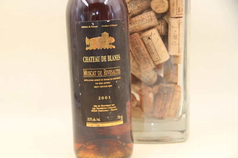 Muscat de Rivesaltes ** 2001 ** Chateau des Blanes