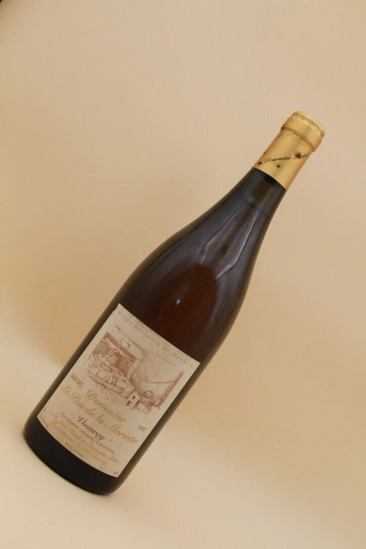 - Vouvray Demi Sec ** 1993 ** Domaine Le Peu de la Moriette