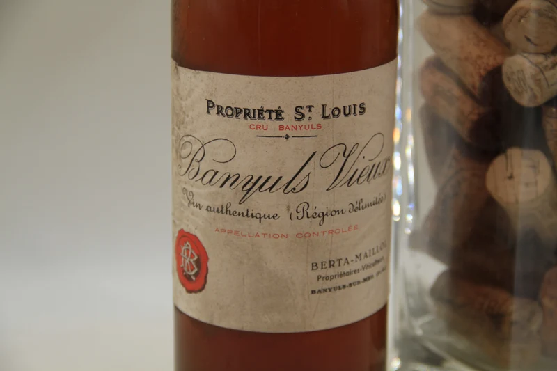 Banyuls Vieux Rancio ** 50 ties ** Propriété St Louis Berta - Maillon