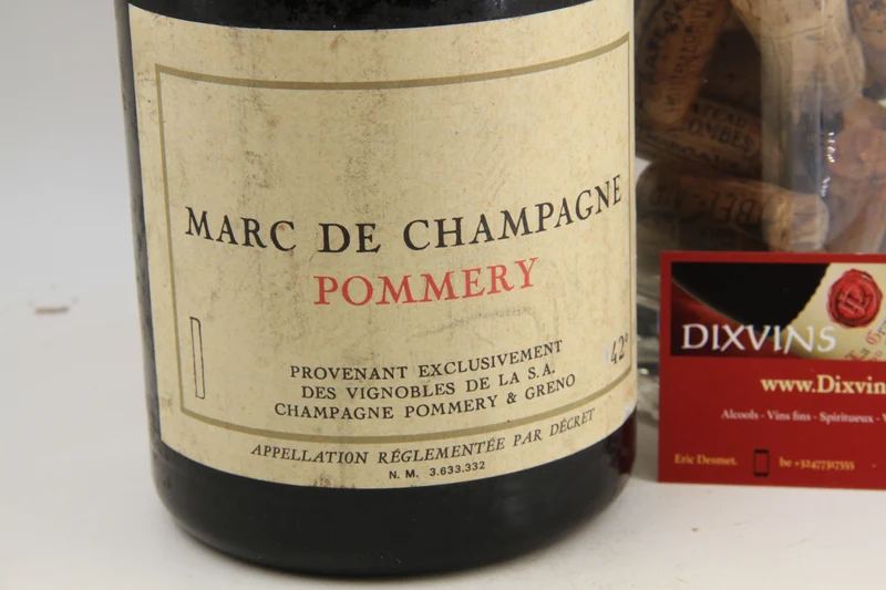 Marc de Champagne ** 50 ties** Pommery Magnum 1,5L