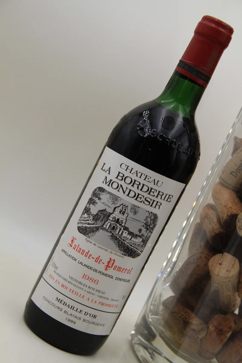 Chateau La Borderie Mondesir ** 1986 ** Lalande De Pomerol