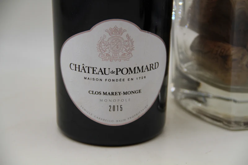 -Chateau de Pommard **2015 ** Clos Marey Monge