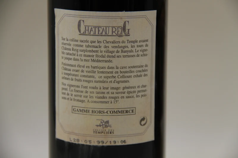Chateau ReiG ** 1997 ** Collioure
