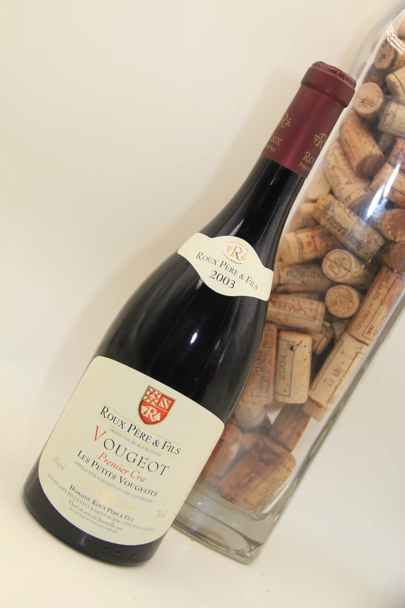 Vougeot 1er Cru "les Petits Vongeots " **2003** Domaine Roux
