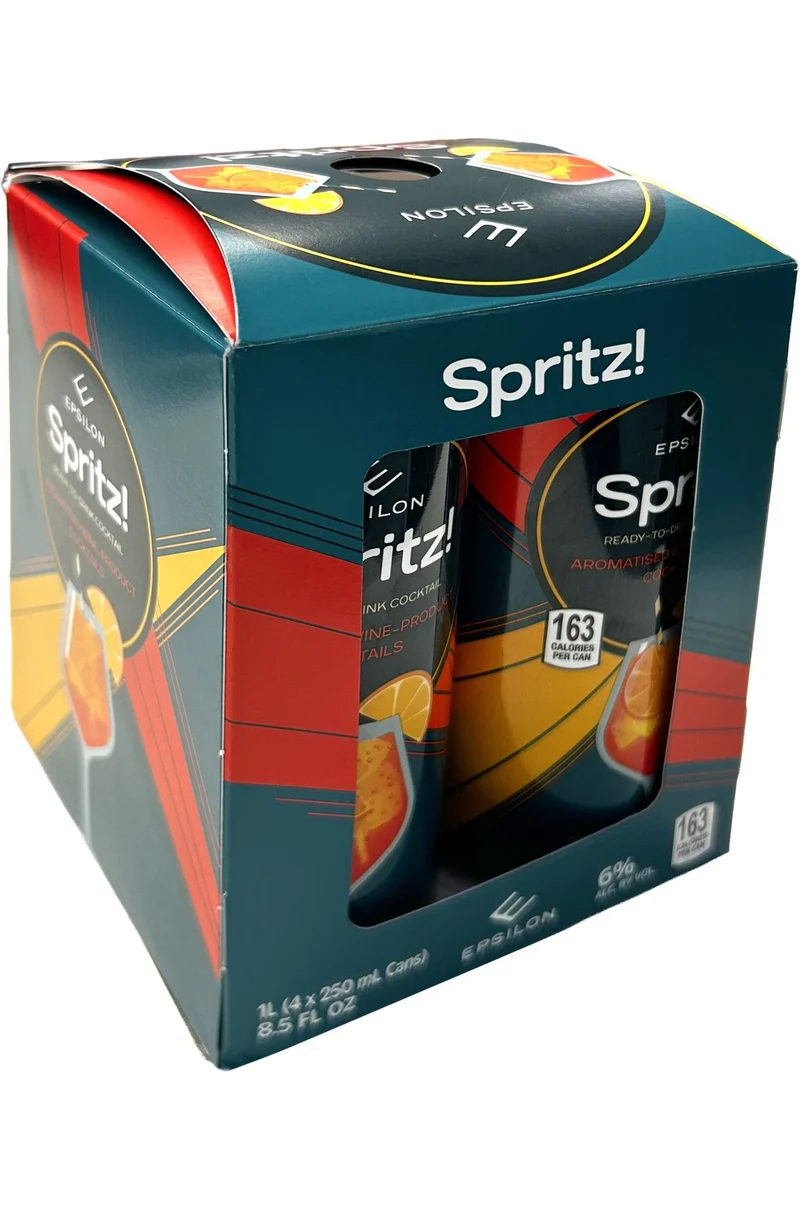 (CADIR) Epsilon Spritz Sparkling flavored cocktail based on wine Italia 6°Alc
