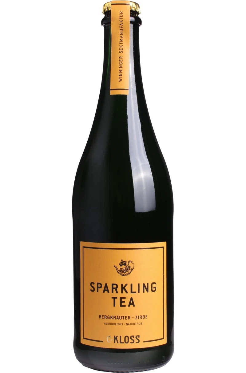 (CKLOS) C-Kloss Sparkling TEA 0°Alc Moutain herbs-Pine Cone [orange]