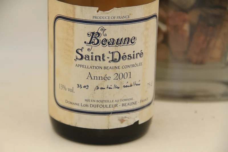 Beaune " Saitn Desiré " **2001** Domaine Dufouleur