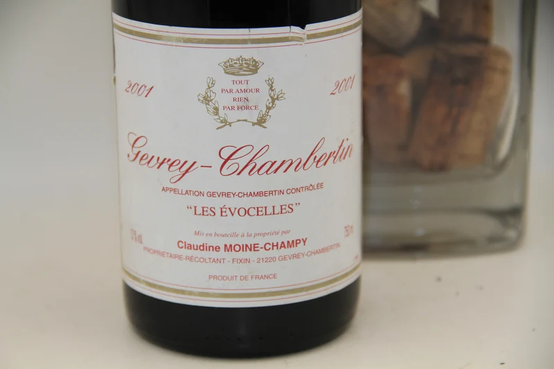 Gevrey Chambertin "Les Evocelles" **2001** Moine Champy