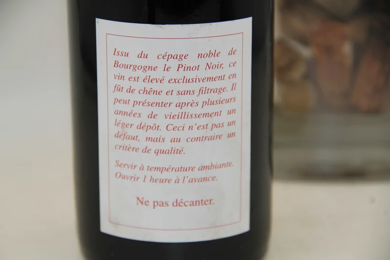 Gevrey Chambertin "Les Evocelles" **2001** Moine Champy