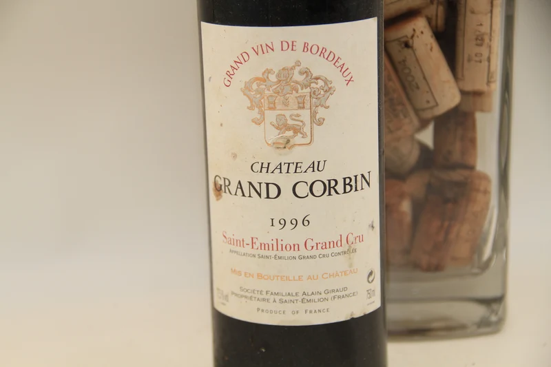 -Chateau Grand Corbin ** 1996 ** Saint Emilion Grand Cru
