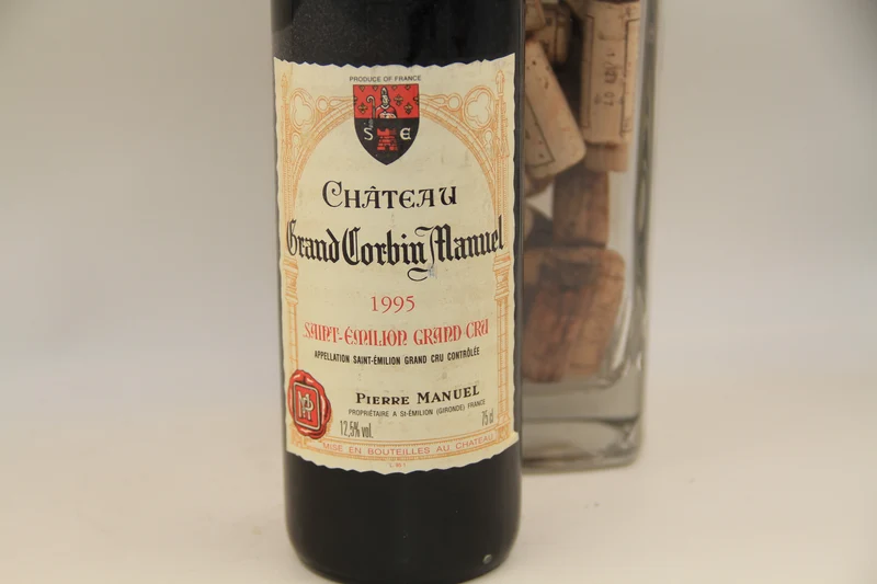 - Chateau Grand Corbin Manuel ** 1995 ** Saint Emilion Grand Cru