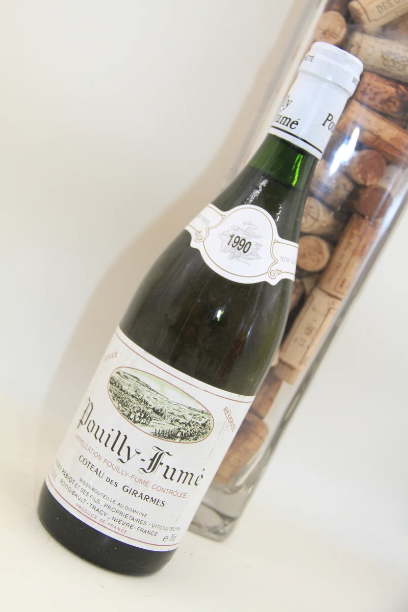 - Pouilly Fumé " Coteau des Girames" **1990** Pabiot