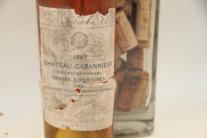 Chateau Cabannieux **1957** Cru Exceptionnel Graves