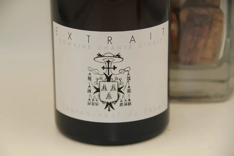 - Chateauneuf du Pape " Extrait" **2007 ** Domaine Chante Cigale. Sabon Favier