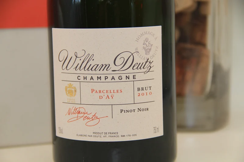Champagne Brut Hommage à William Deutz **2010 **parcelle D'Ay