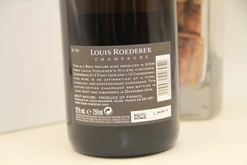 Champagne Brut Nature Roederer **2006 **Edition Ph Stark
