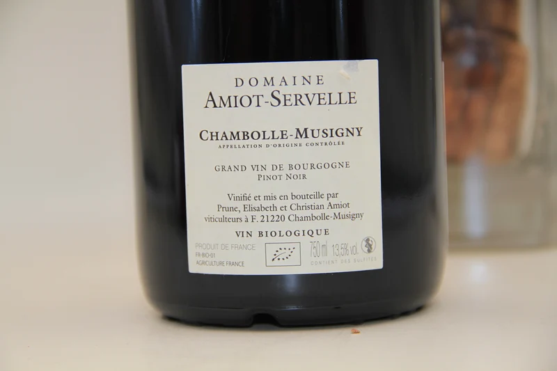 Chambolle Musigny** 2016 ** Amiot Servelle