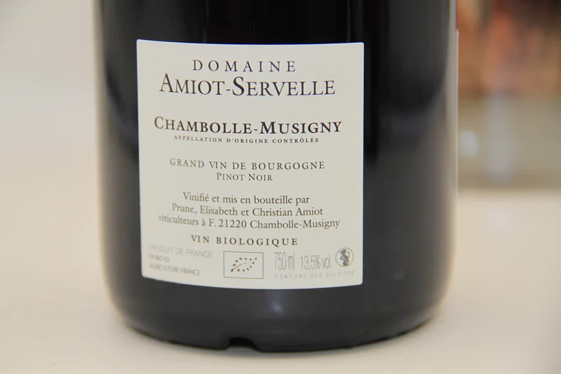 Chambolle Musigny ** 2015 ** Amiot Servelle