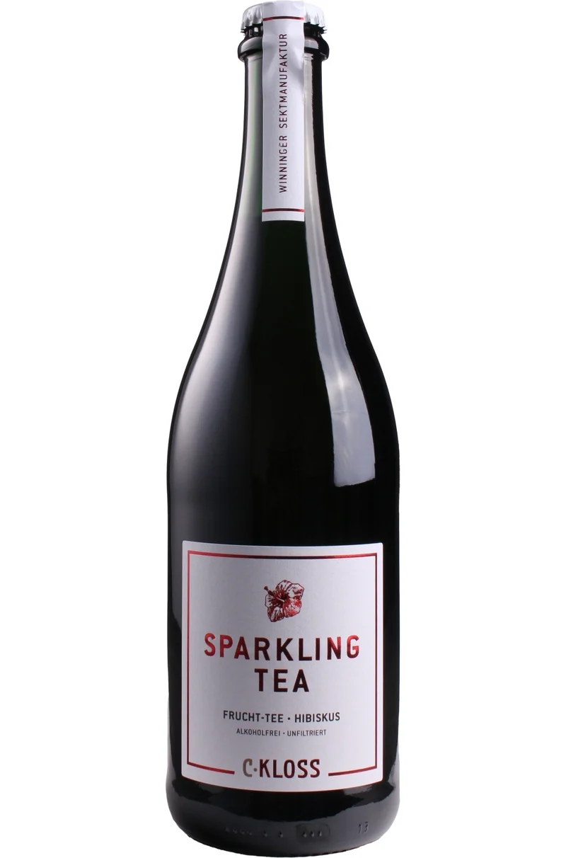 (CKLOS) C-Kloss Sparkling TEA 0°Alc rosé Fruit tea-hibiscus unfiltered [white]