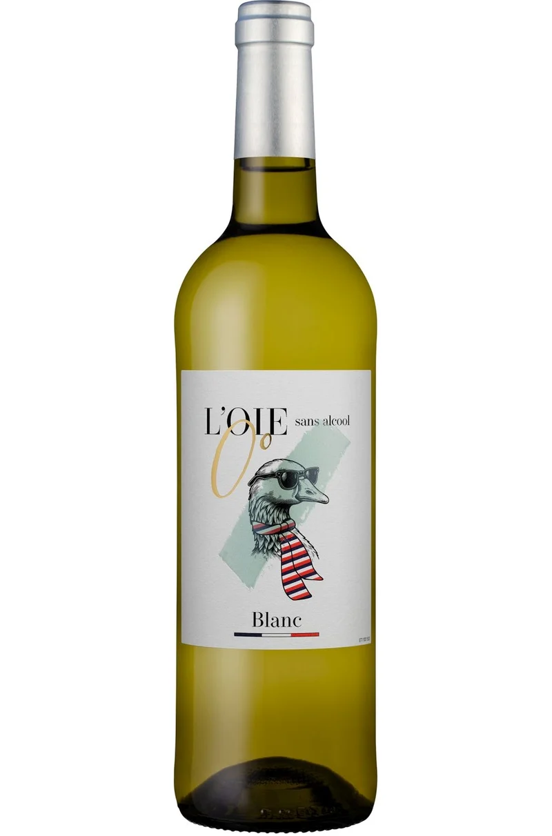 (VDS) L'oie 0°alc Boisson aromatisee à base de vin desalcoolisé Blanc France