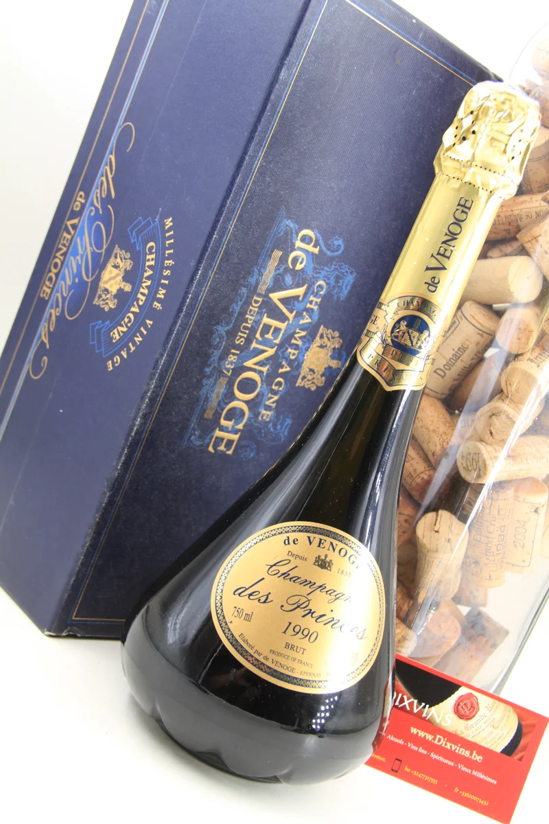 Champagne Cuvée Des Princes ** 1990 ** De Venoge