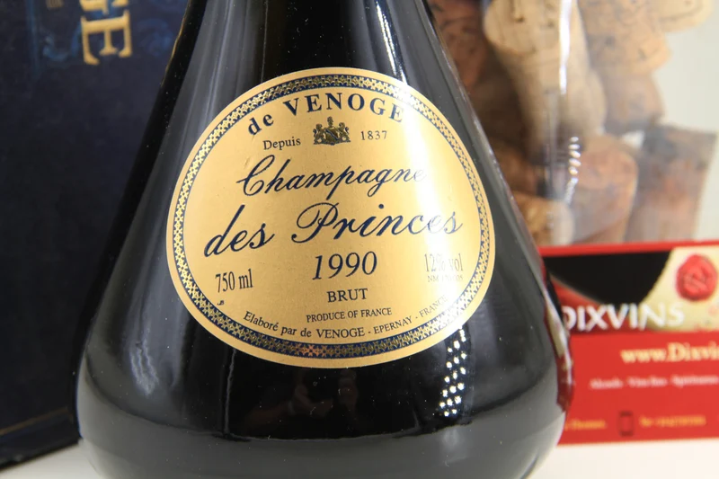 Champagne Cuvée Des Princes ** 1990 ** De Venoge