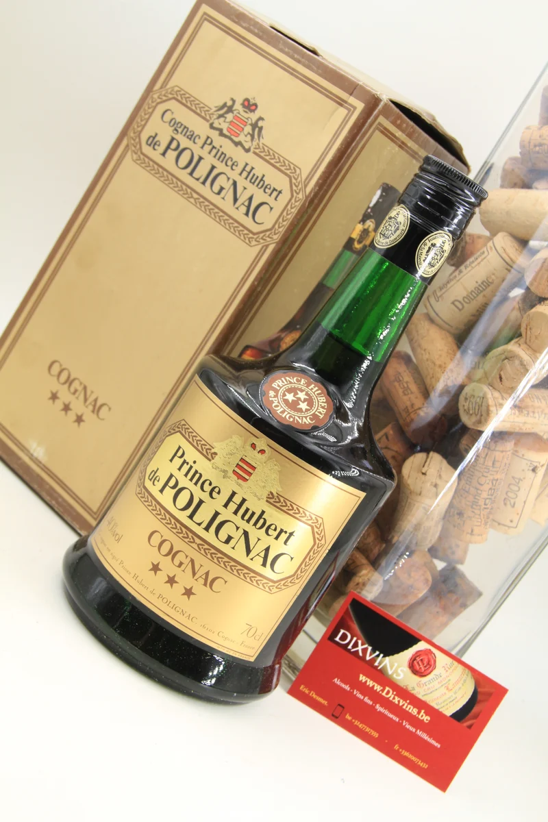- Cognac Prince Hubert de Polignac *** Cognac. 80 ties