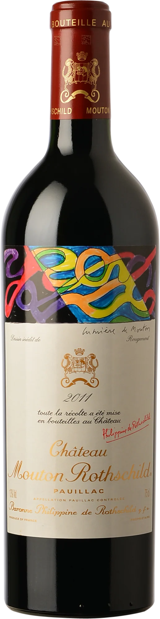 Chateau Mouton Rothschild ** 2011 ** 1er Grand Cru Classé Pauillac. cbo