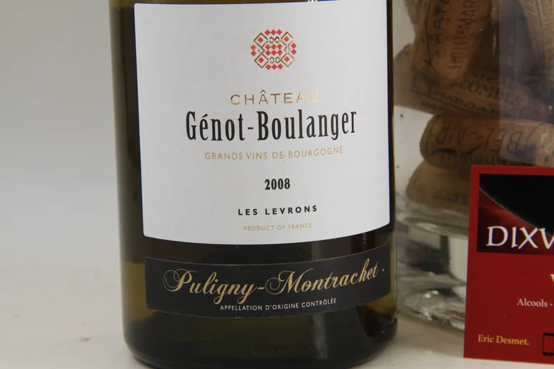 -Puligny Montrachet "Les Levrons" **2008 ** Chateau Génot-Boulanger