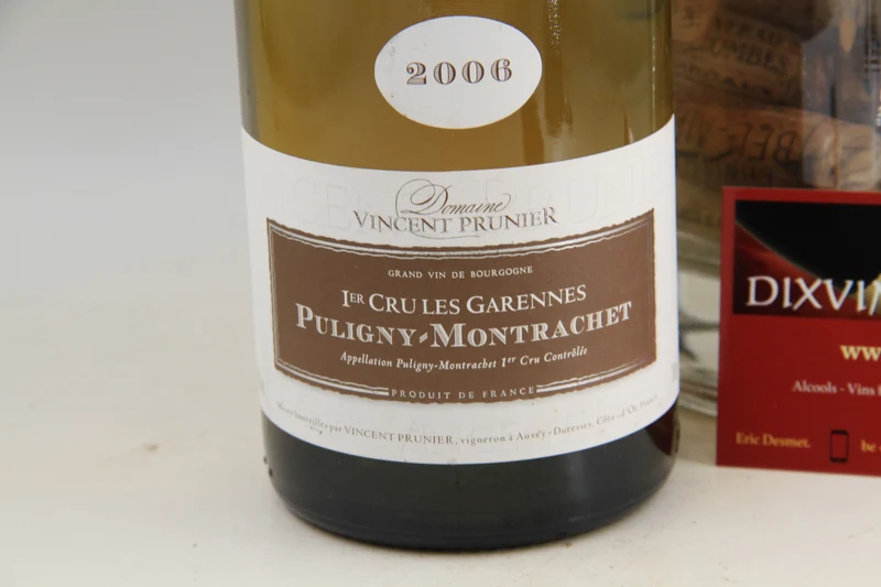 Puligny Montrachet 1er Cru " Les Garennes " **2006** Domaine Vincent Prunier
