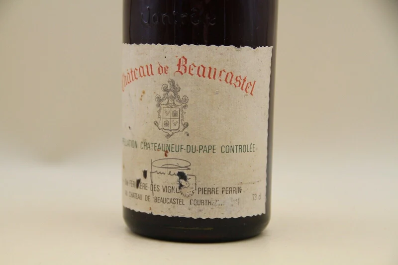 Chateauneuf Du Pape ** 1967 ** Chateau de Beaucastel