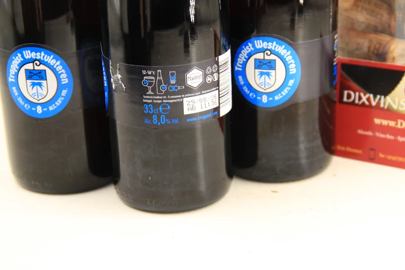 Trapiste Westvleteren. 8° lot 4x bouteilles