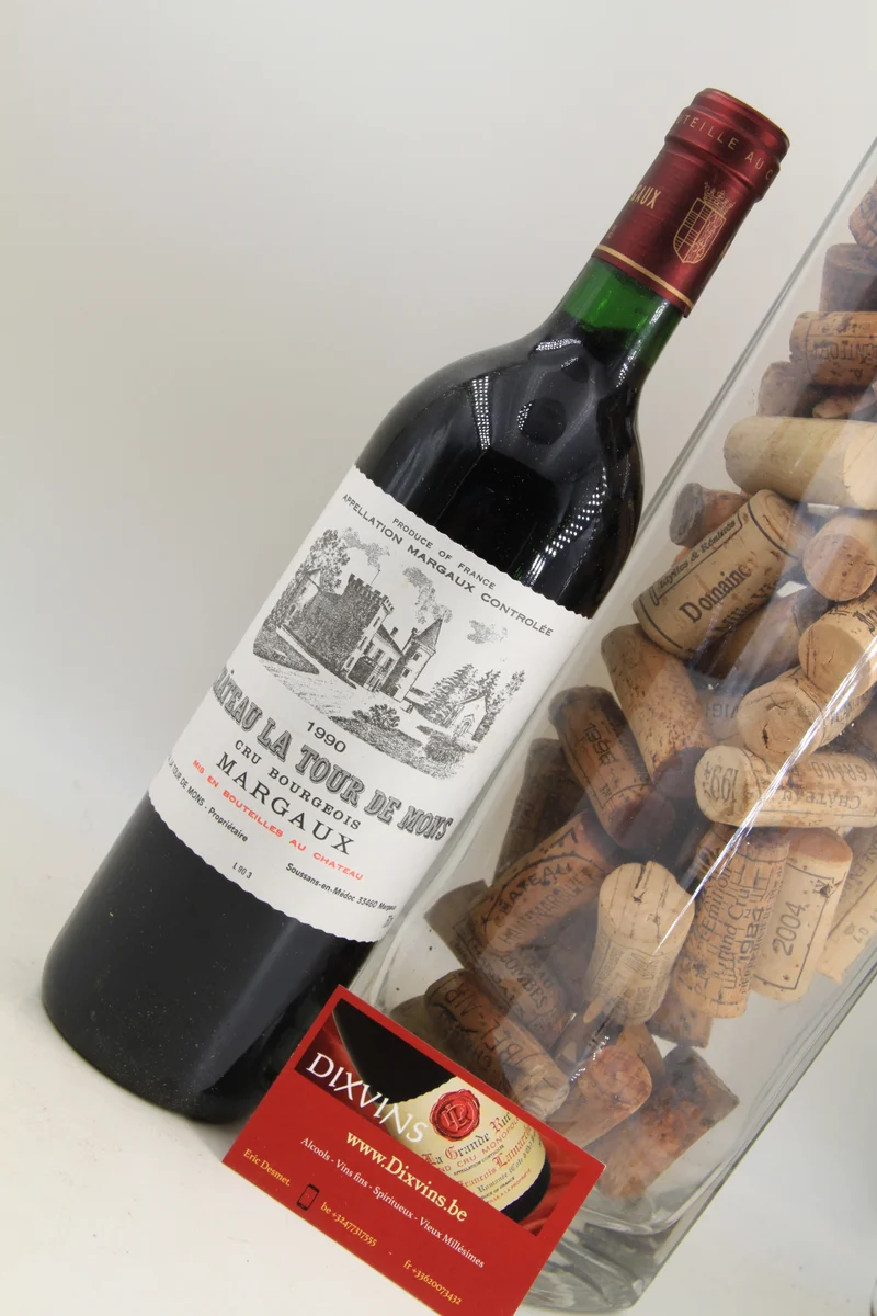 - Chateau La Tour De Mons ** 1990 ** Cru Bourgeois Margaux