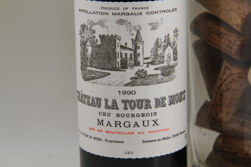 - Chateau La Tour De Mons ** 1990 ** Cru Bourgeois Margaux