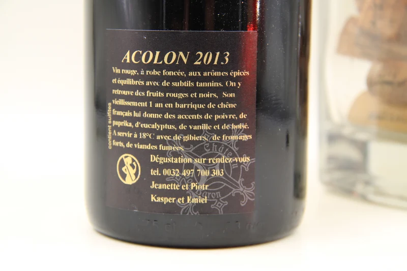 Chateau Bon Baron ** 2013 ** Acolon