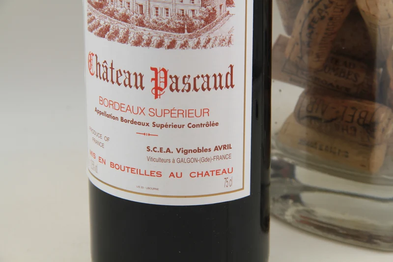 : Chateau Pascaud ** 2000 ** Bordeaux Superieur