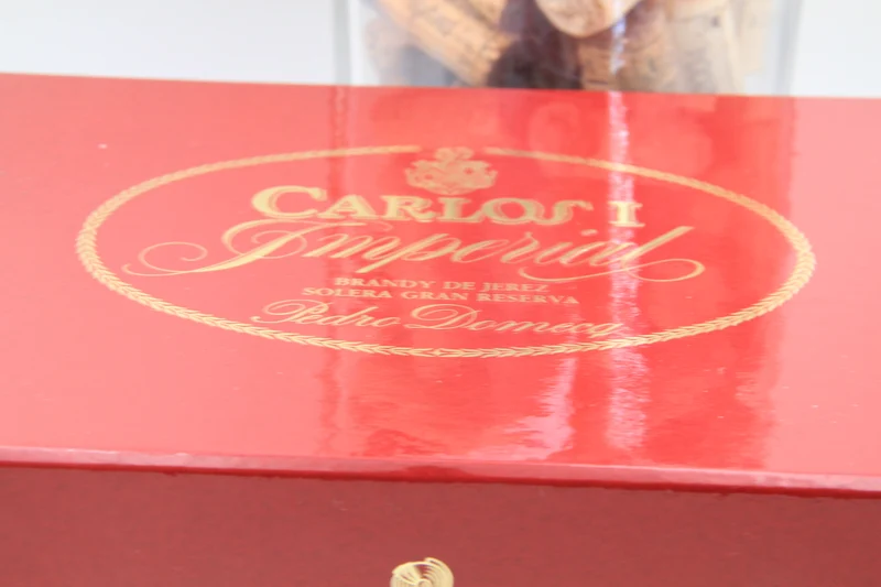 Brandy Jerez ** Carlos I Imperial ** Pedro Domecq. 90 ties
