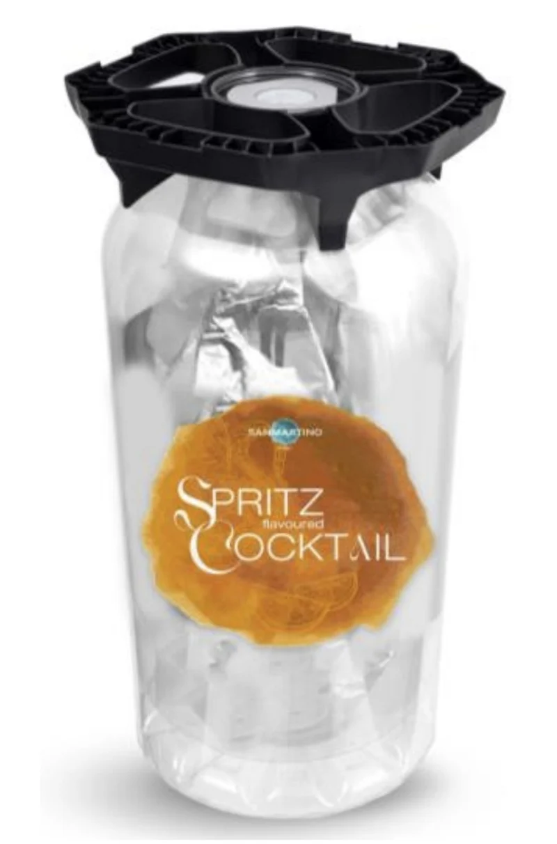 (SANMA) KEYKEG 20L SAN SPRITZ Sparkling flavored cocktail based on wine Italia 8°Alc