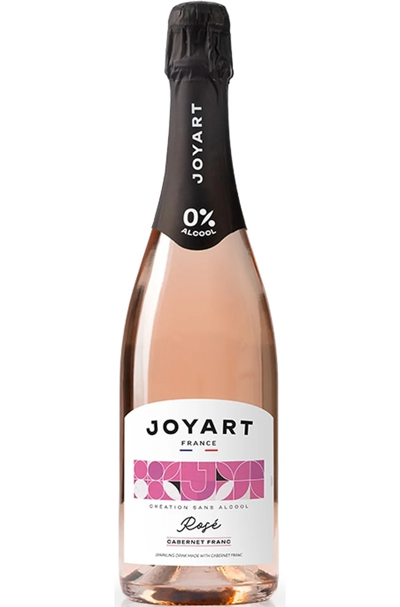 (JOYAR) Joyart 0°Alc cépage Pétillant rosé France Cabernet Franc