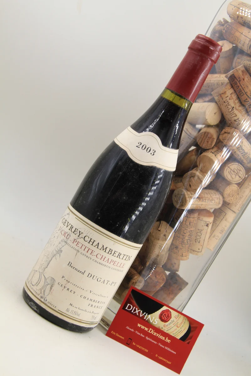 - Gevrey Chambertin 1er Cru " Petite Chapelle " **2003 ** Dugat Py