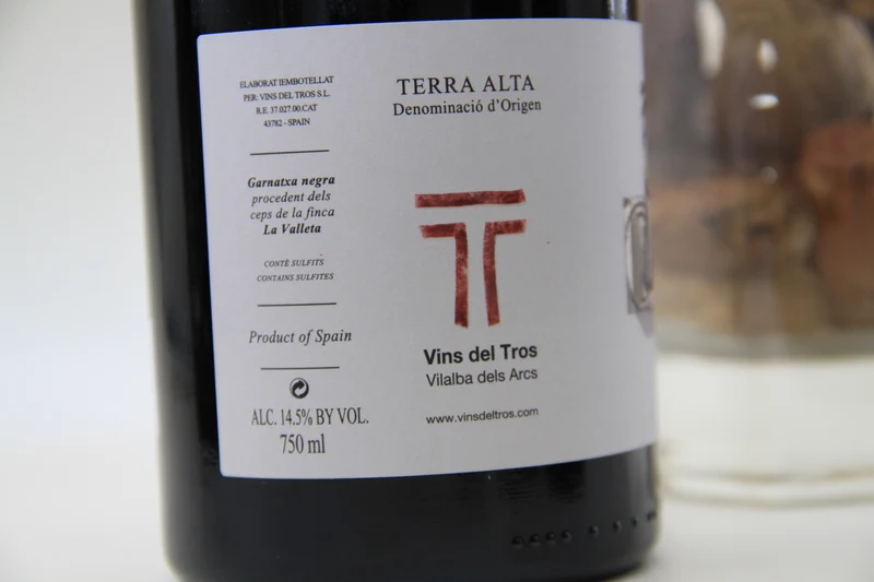 Señora Carmen** 2018 ** Terra Alta Vins Del Tros